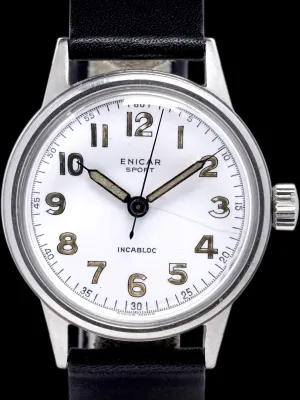 1940s Enicar Sport "Enamel Dial"