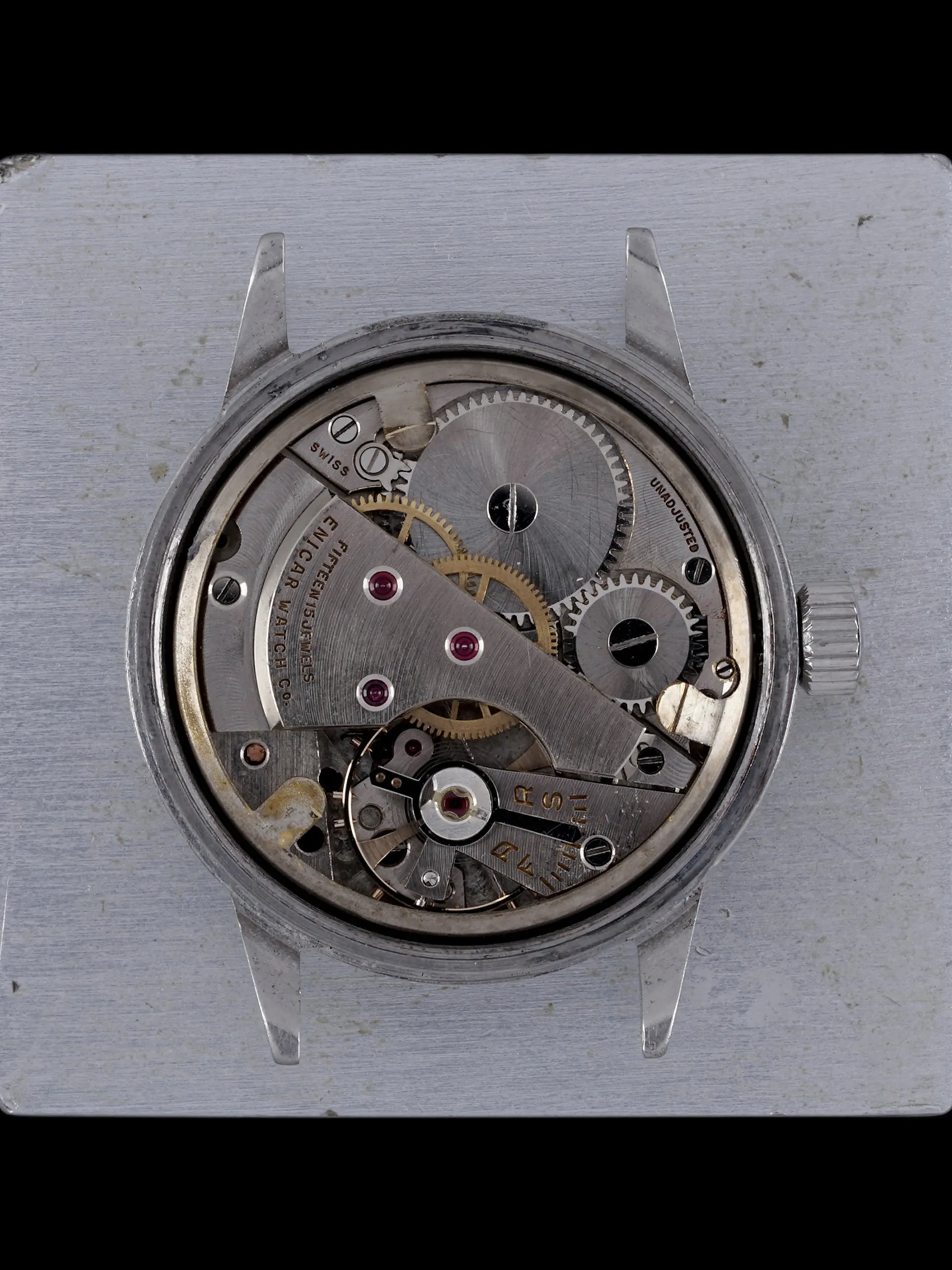 1940s Enicar Sport "Enamel Dial"