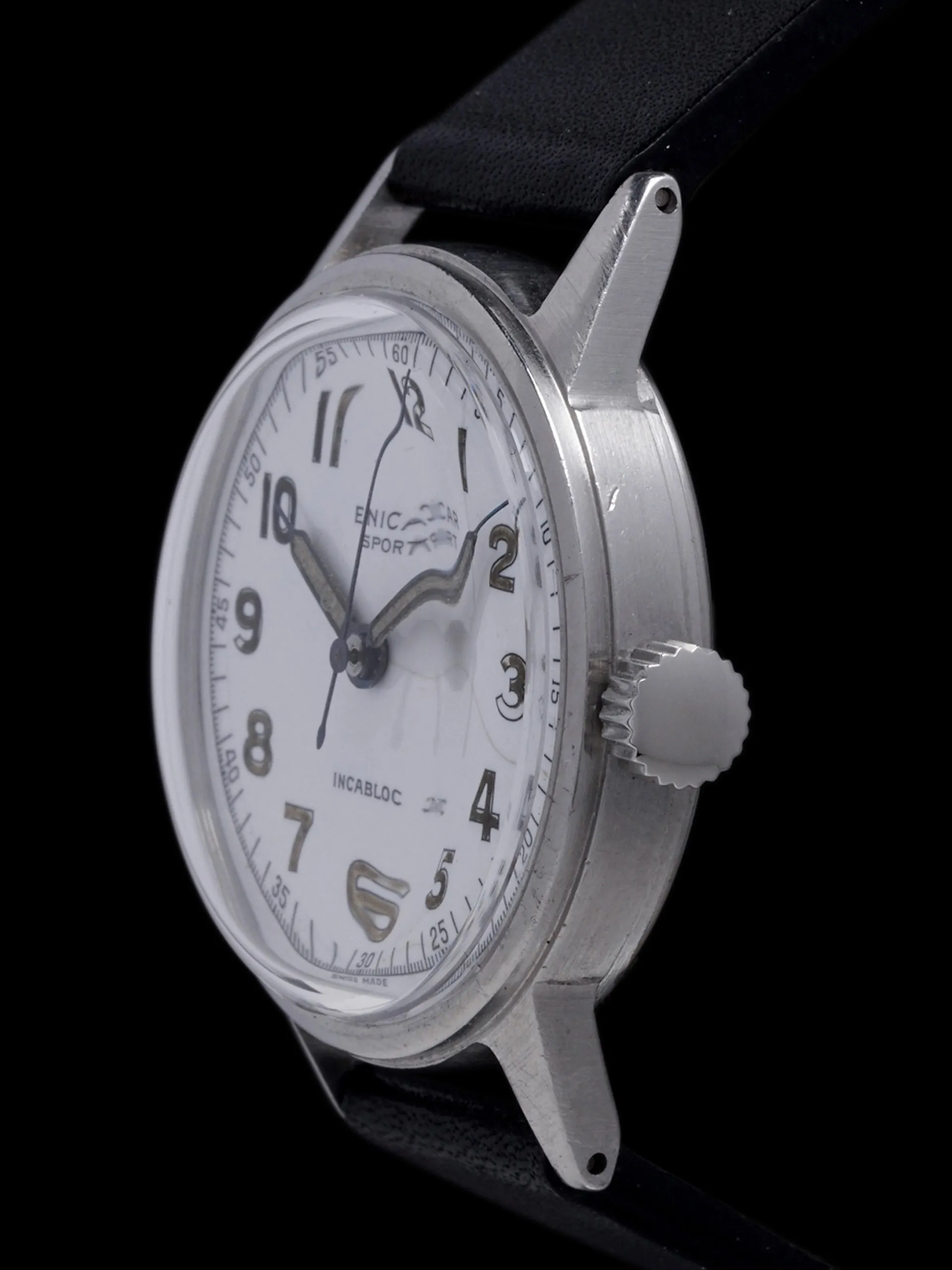 1940s Enicar Sport "Enamel Dial"