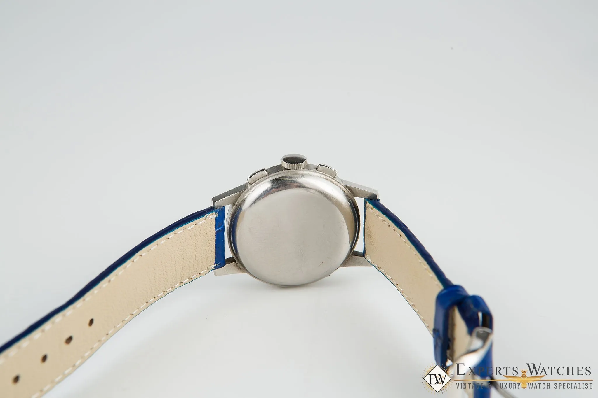 1940's Vintage Heuer 2543 Chronograph Valjoux 72C Triple Date Day Pre-Carrera