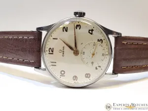 1940's Vintage Omega 2319 /2 Cal 30T2 Manual Movement Engraving 1946 Military