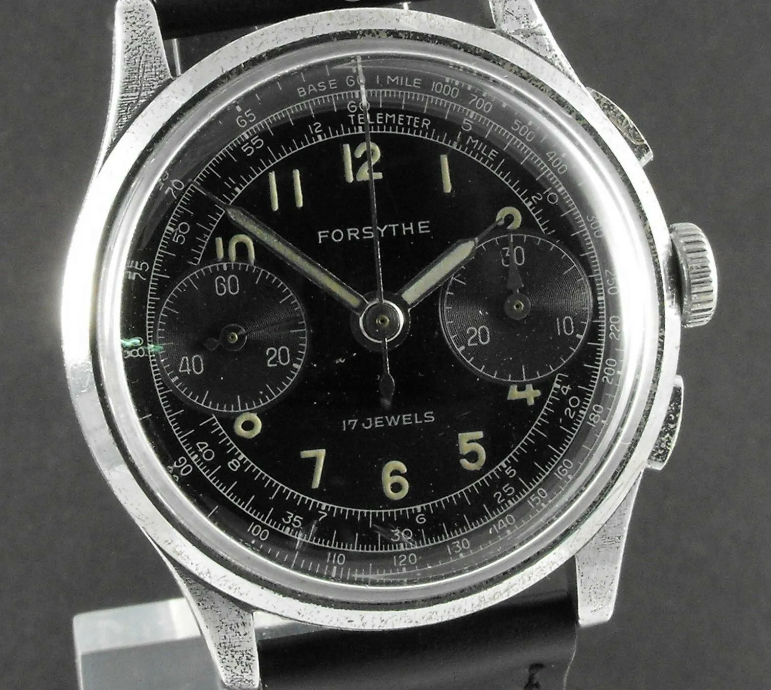 1950's Vintage Forsythe Swiss Chronograph Watch LANDERON 48