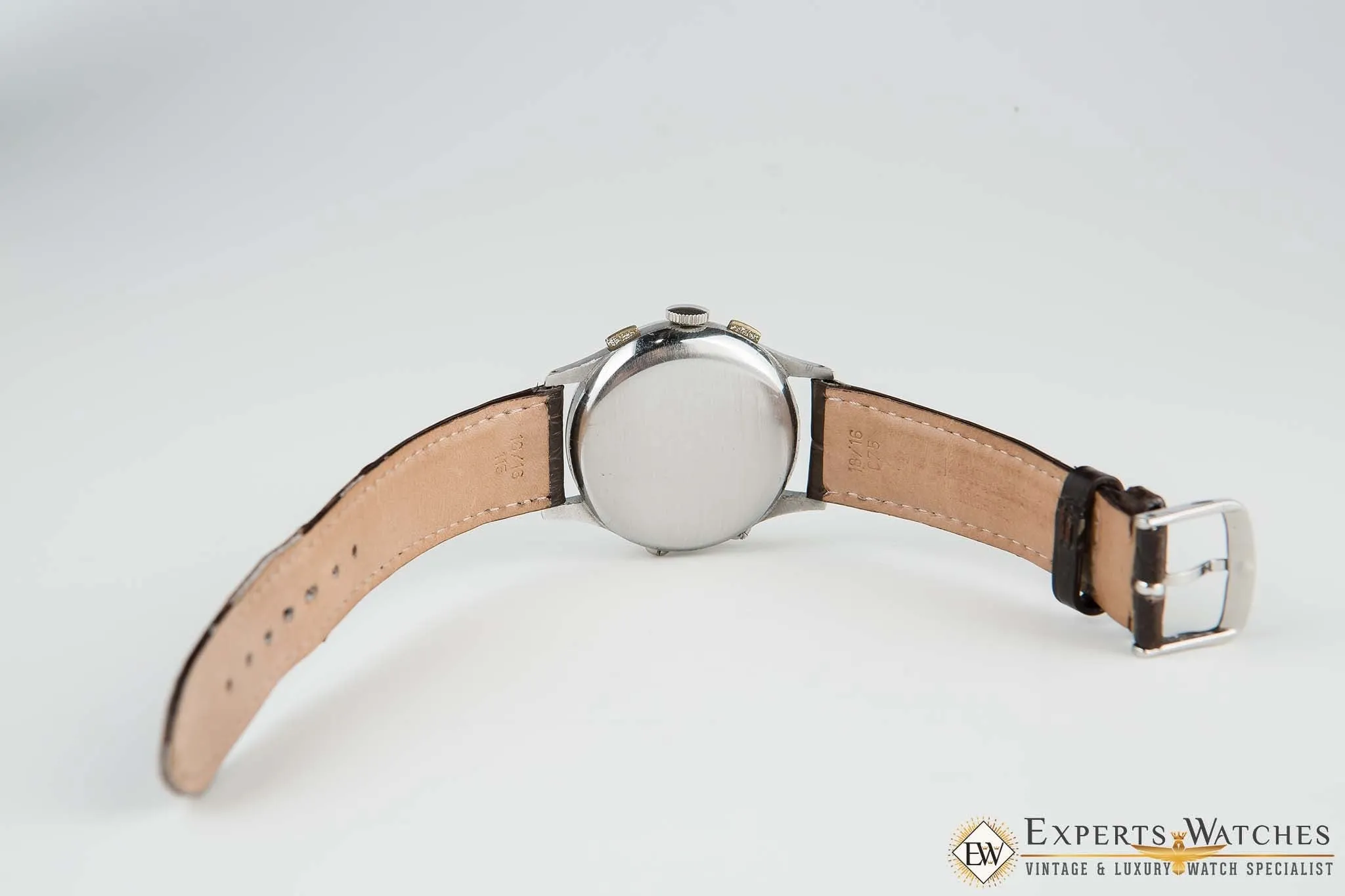 1950s Vintage Wittnauer Valjoux 72C Triple Date Calendar Chronograph Watch