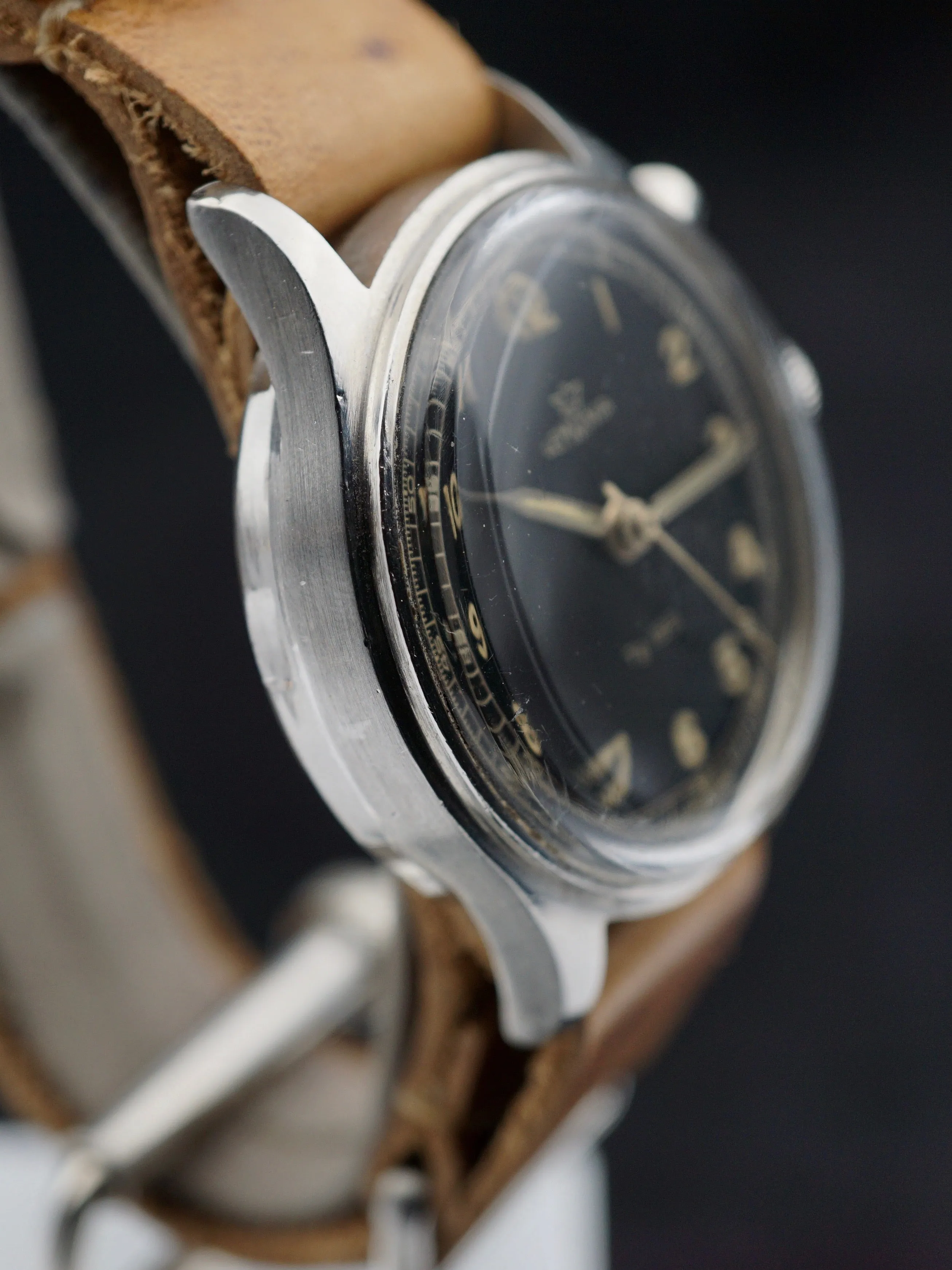 1957 Lemania Tg 195 Swedish Military