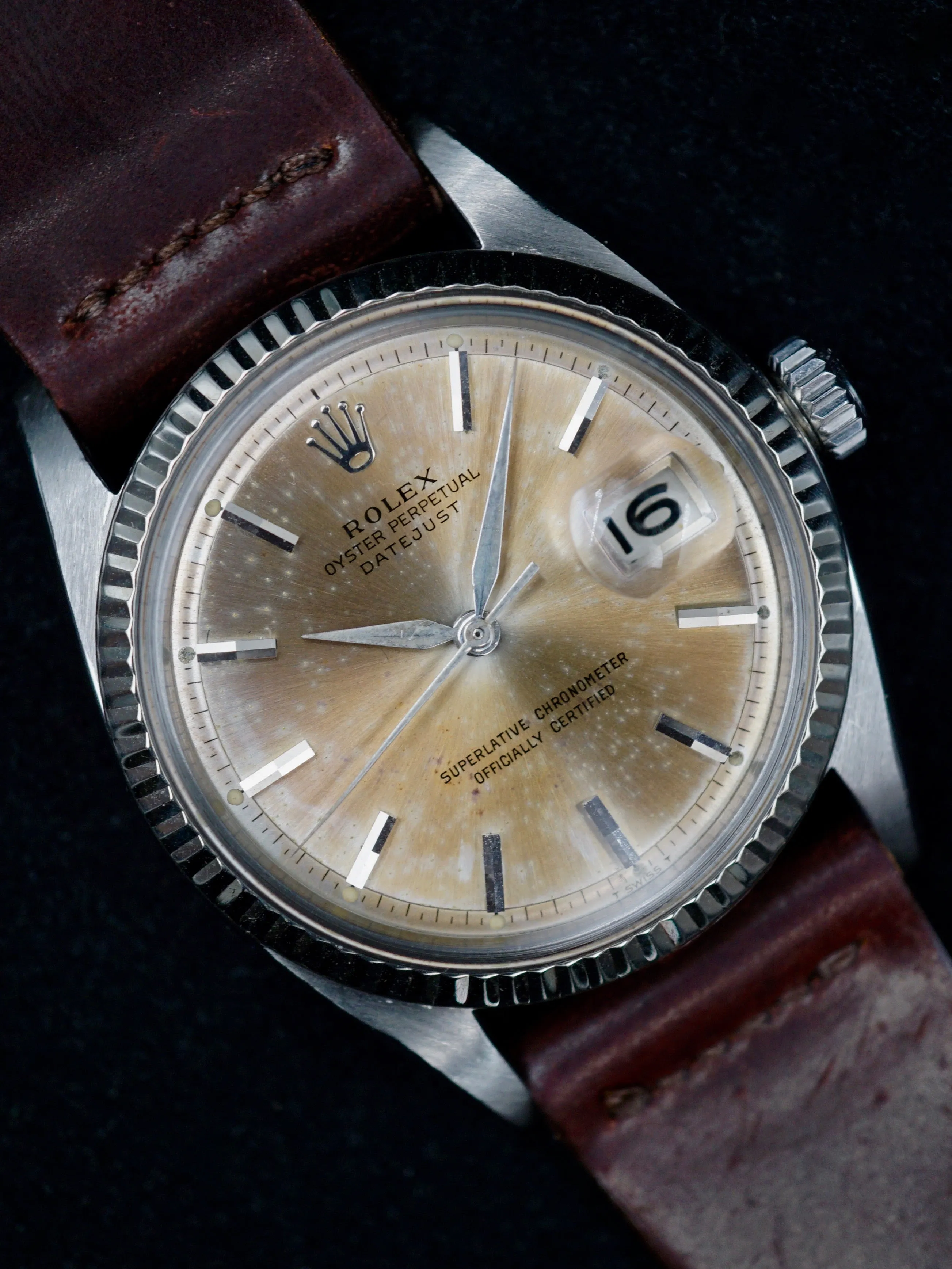1963 Rolex Datejust (Ref. 1601) "Tropical"