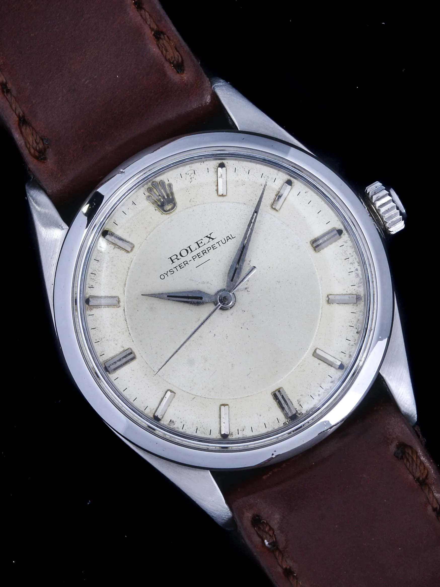 1963 Rolex Oyster-Perpetual (Ref. 5552) "SWISS only Underline Dial"