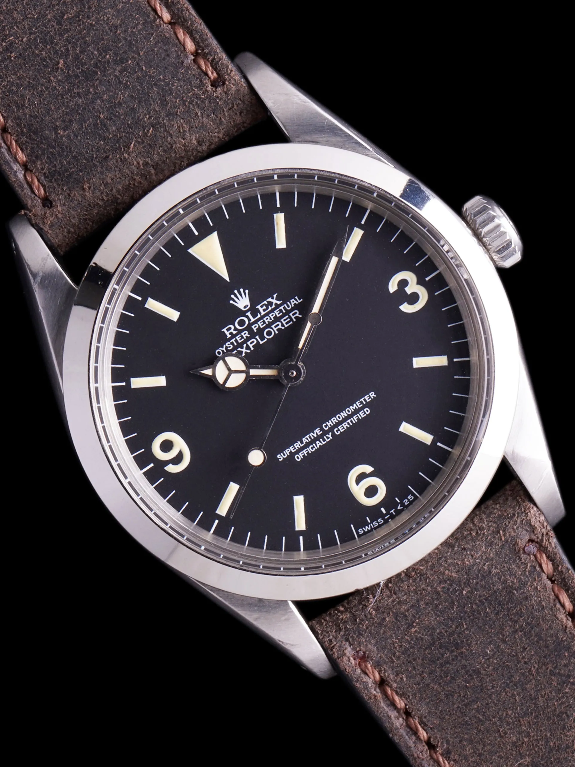 1967 Rolex Explorer I (Ref. 1016) "Tritium Service Dial"