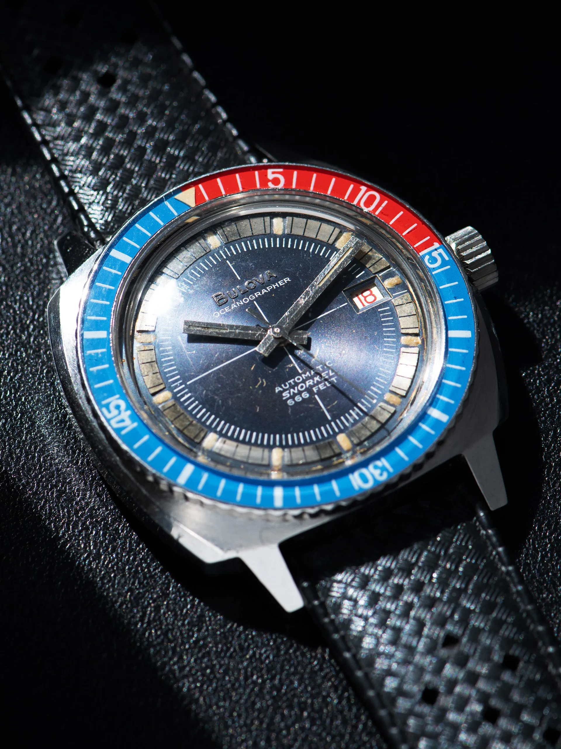 1969 Bulova Oceanographer Snorkel "M"