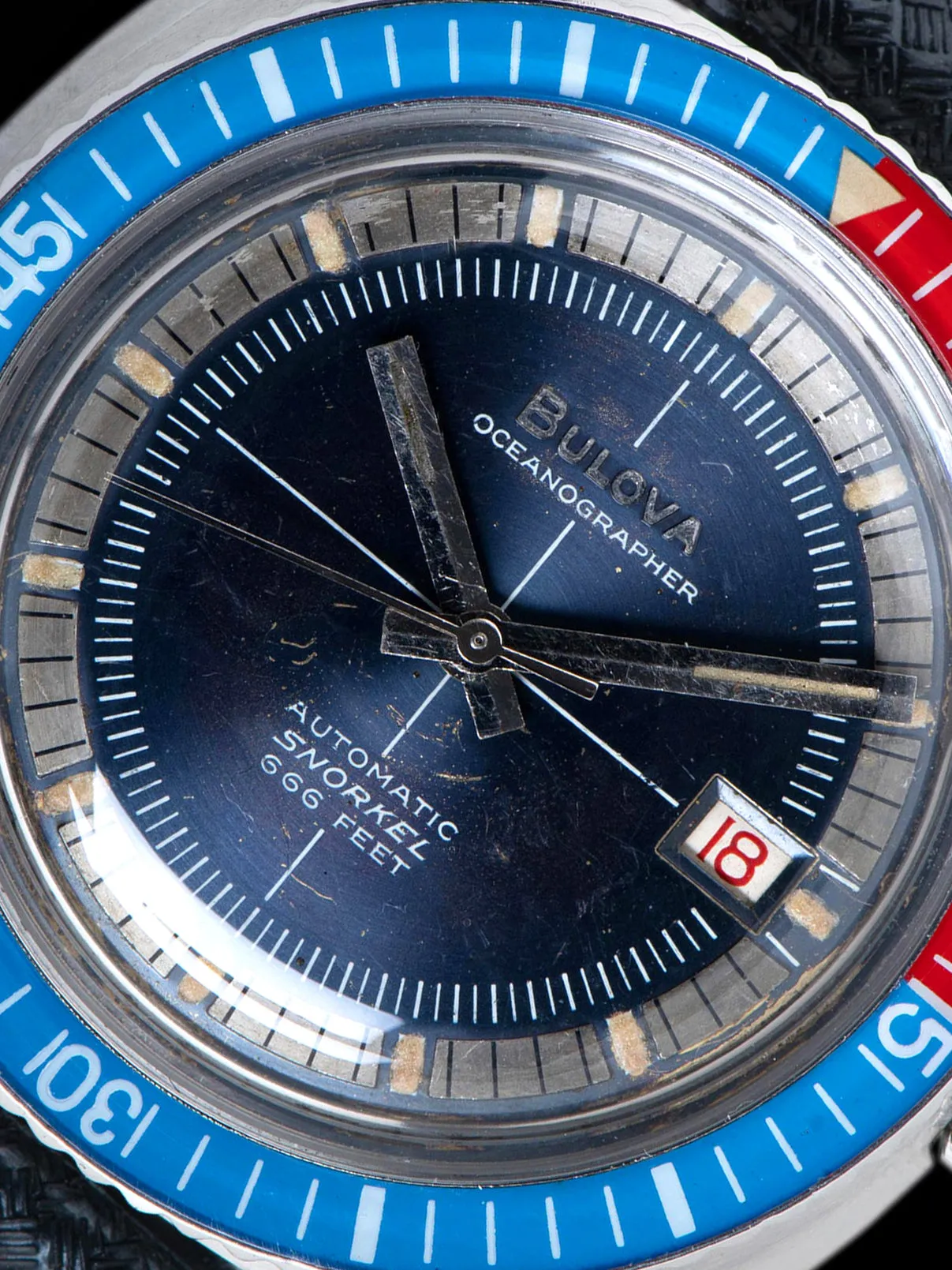 1969 Bulova Oceanographer Snorkel "M"