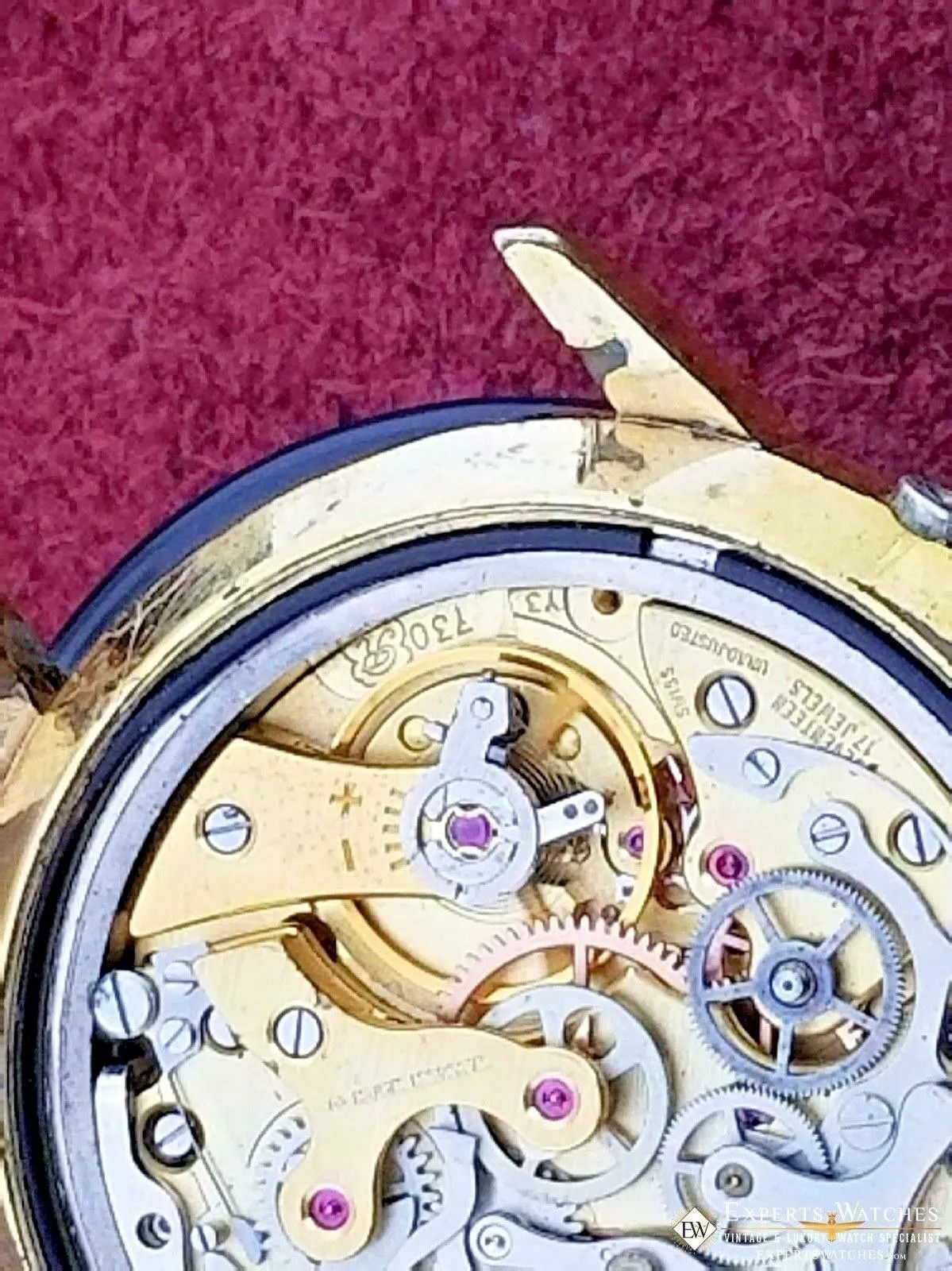 1974 Serviced Vintage Wakmann Triple Calendar Date Chronograph Valjoux 730 72c