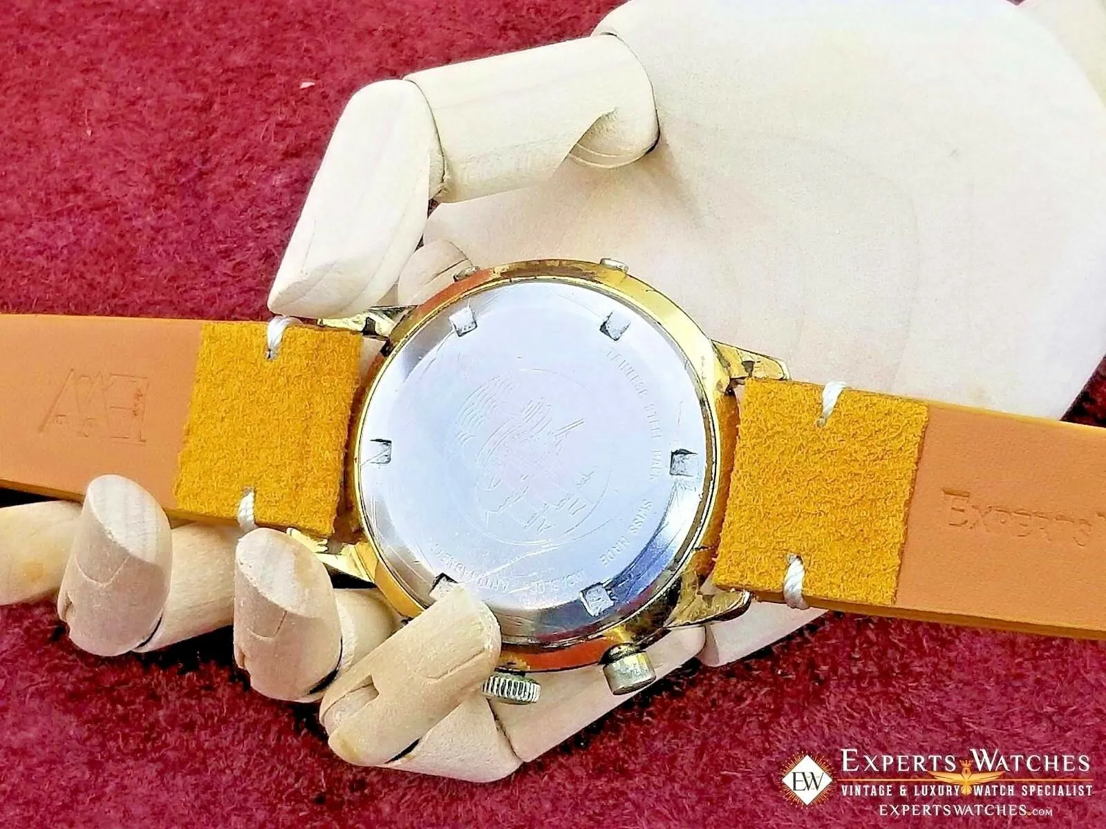 1974 Serviced Vintage Wakmann Triple Calendar Date Chronograph Valjoux 730 72c