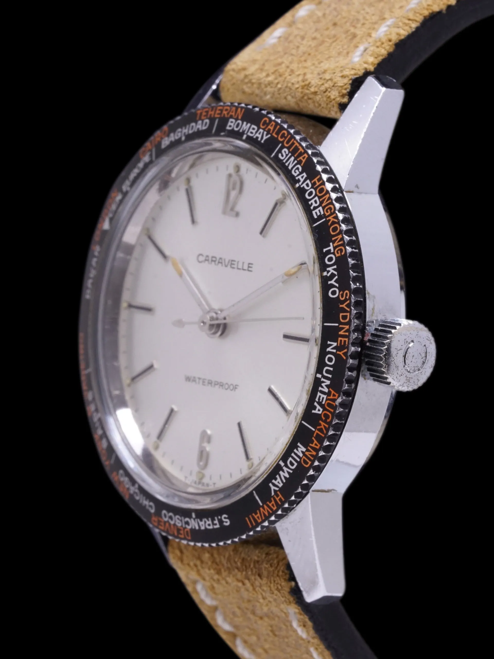 1977 Bulova Caravelle Worldtimer