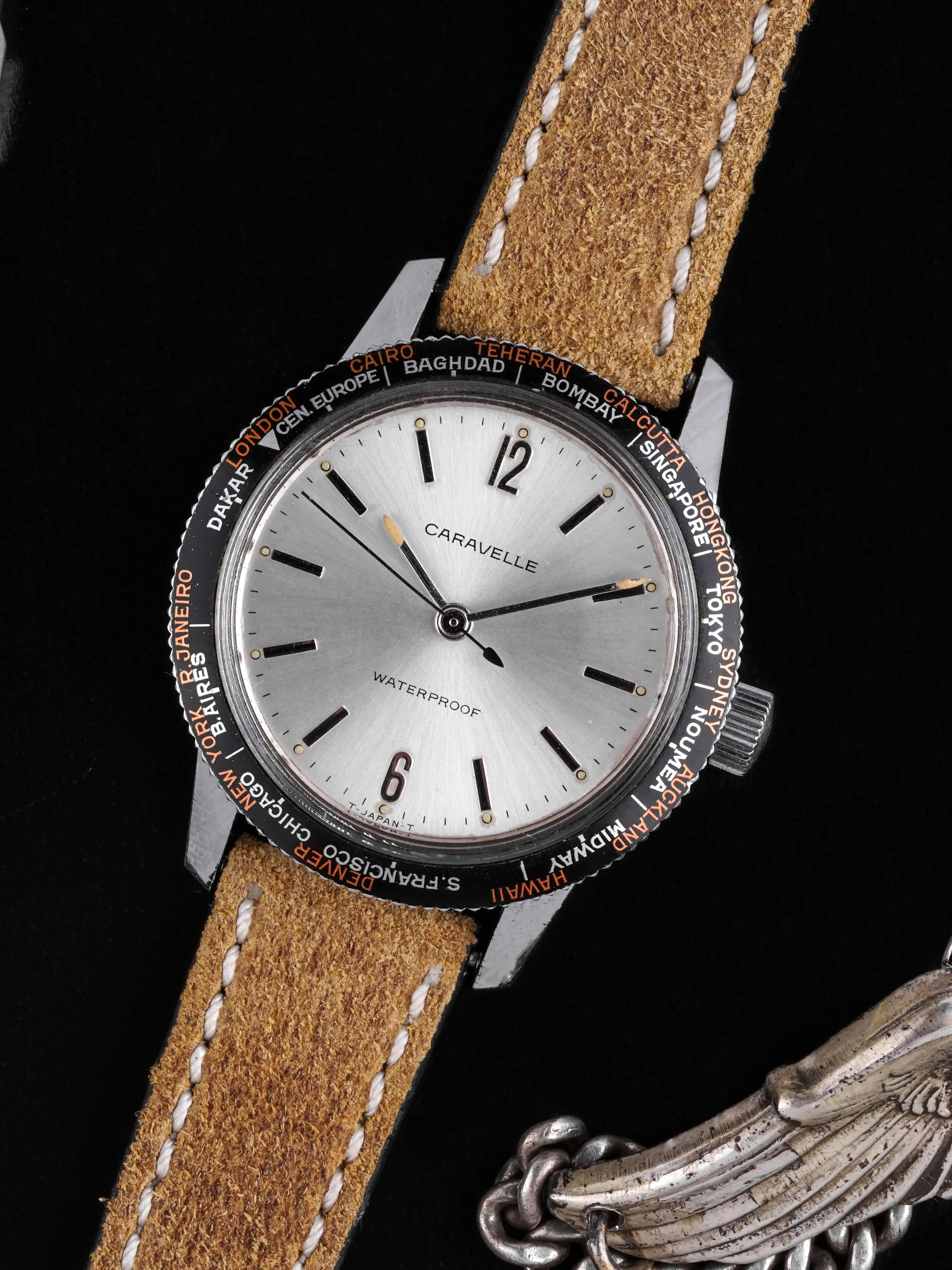 1977 Bulova Caravelle Worldtimer