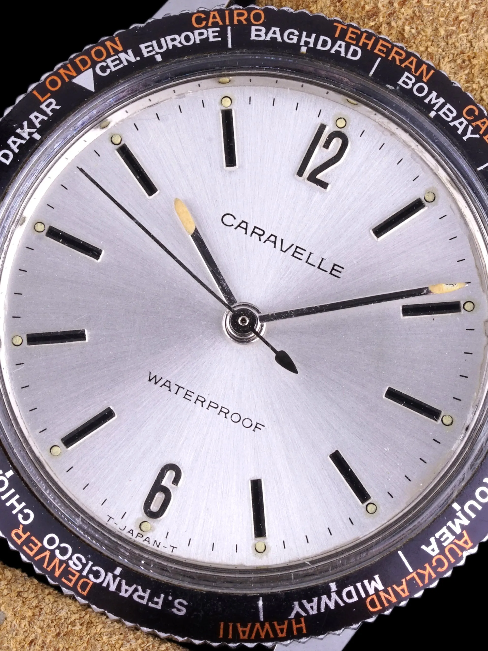 1977 Bulova Caravelle Worldtimer