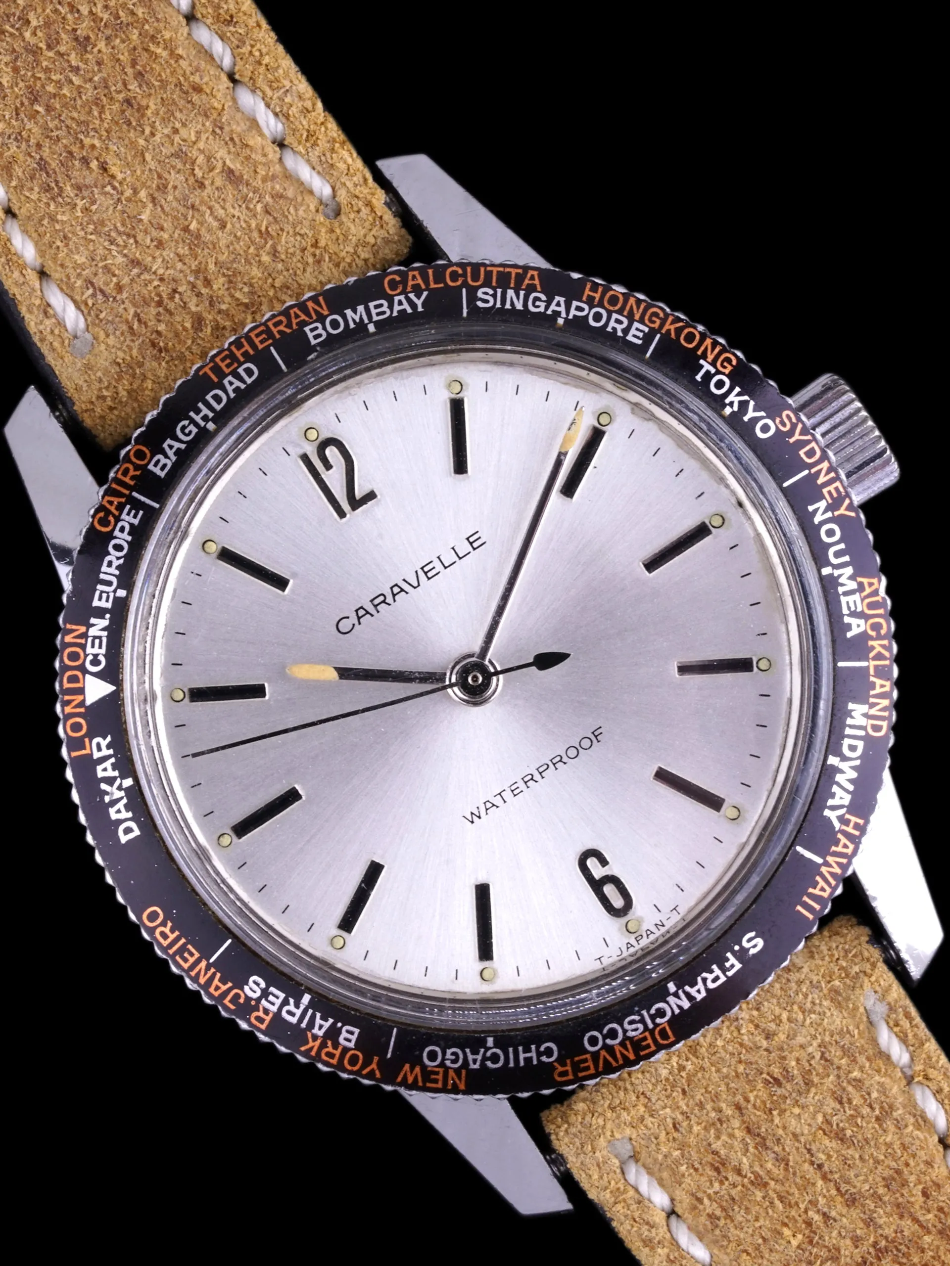 1977 Bulova Caravelle Worldtimer