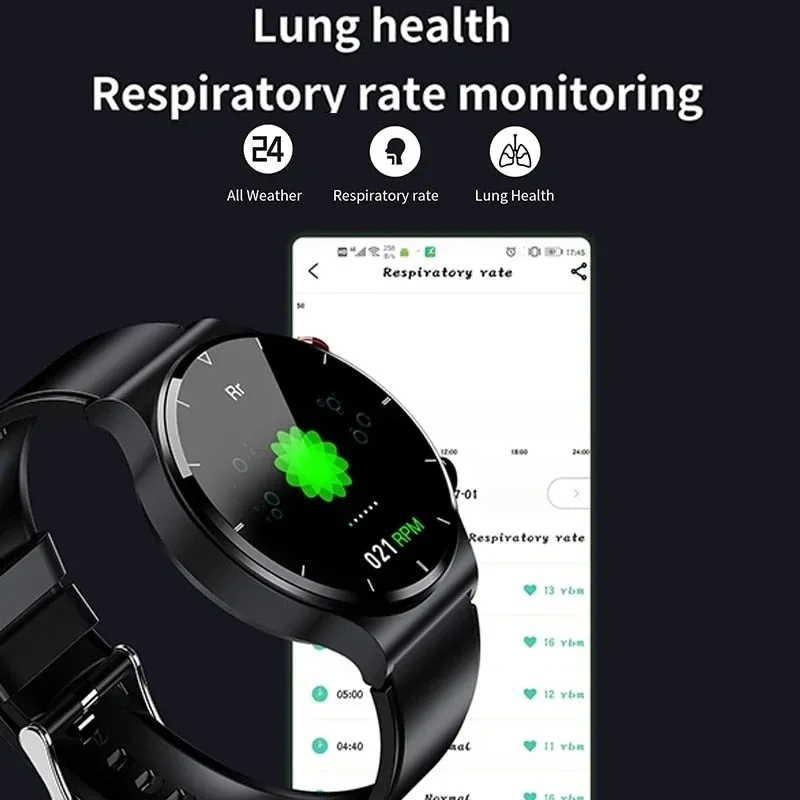 2022 New Smart watch Men AMOLED HD Full Touch Screen Fitness Tracker Smart Watch Men ECG PPG Heart Rate Monitor Blood Pressure