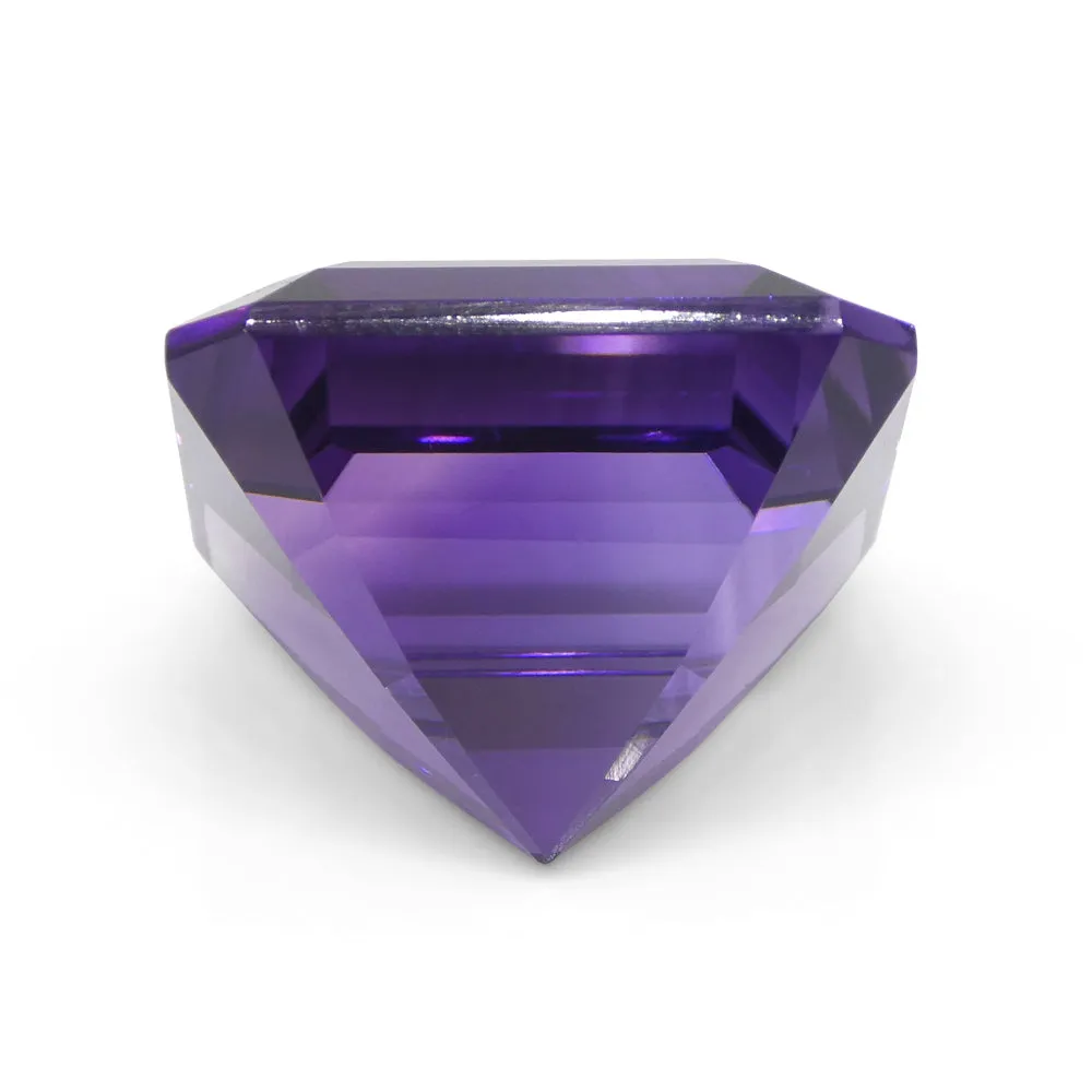 28.09ct Square Purple Amethyst from Uruguay