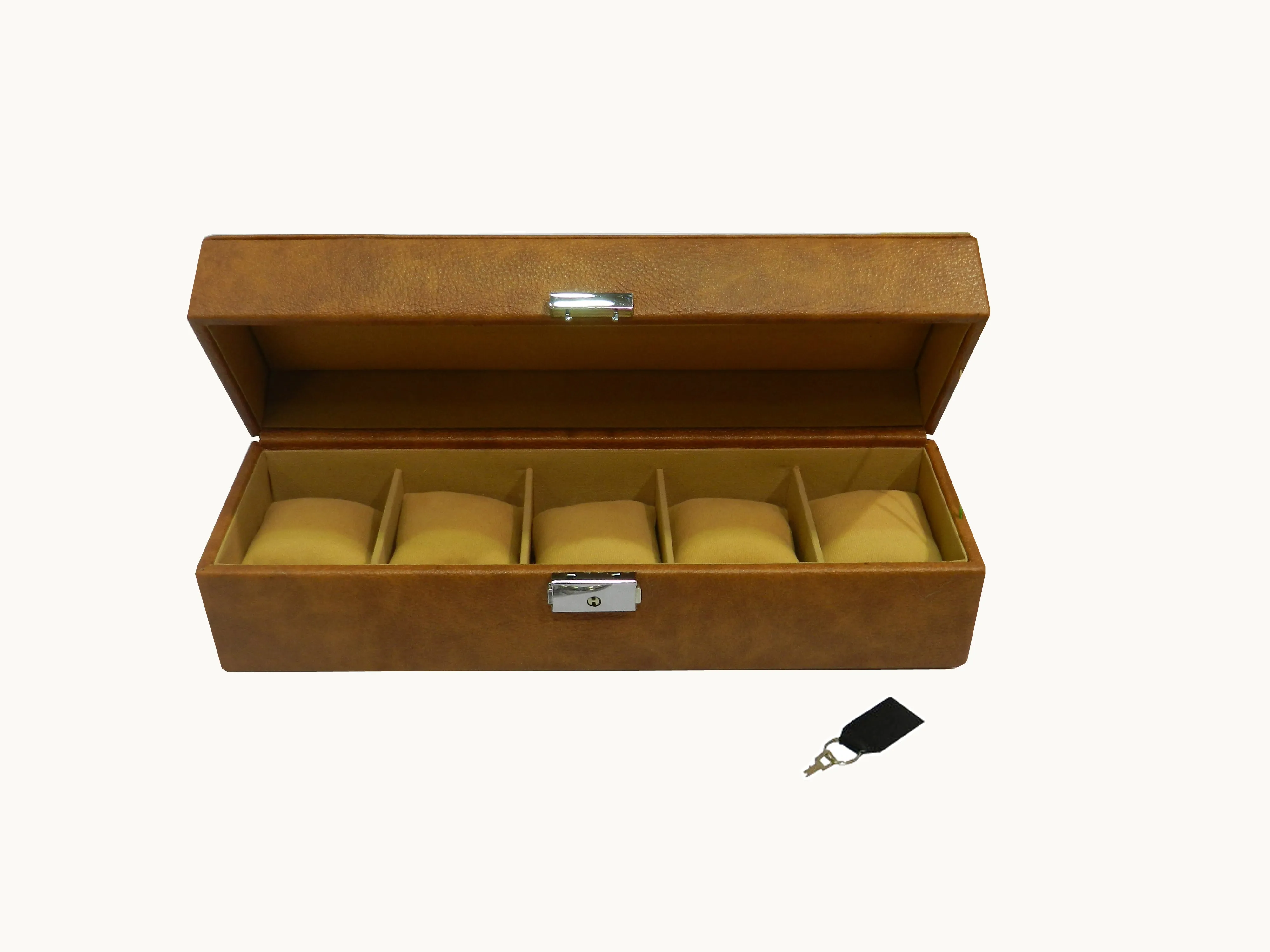 5 Slot Vegan Leather  Watch Box