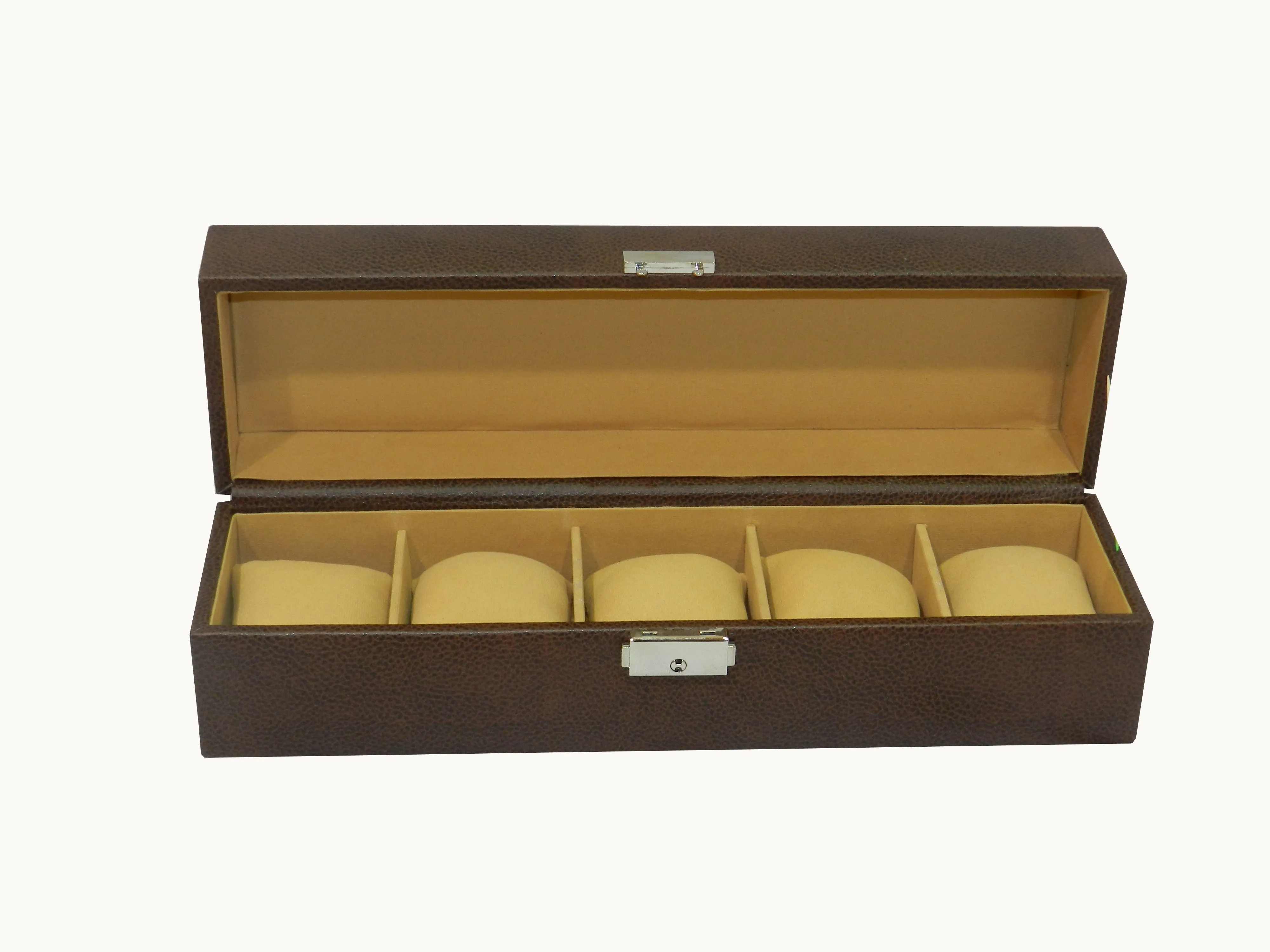 5 Slot Vegan Leather  Watch Box