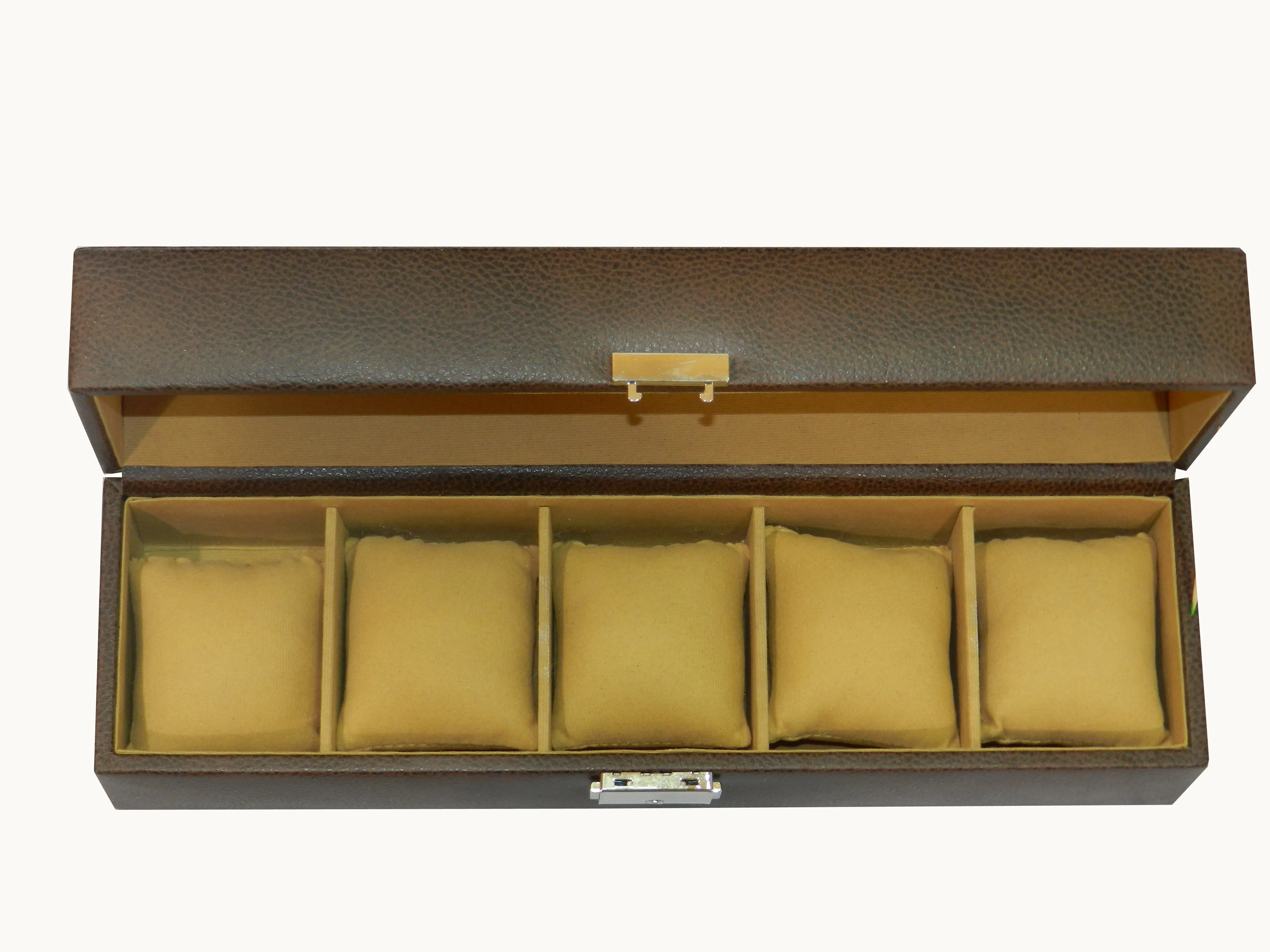 5 Slot Vegan Leather  Watch Box