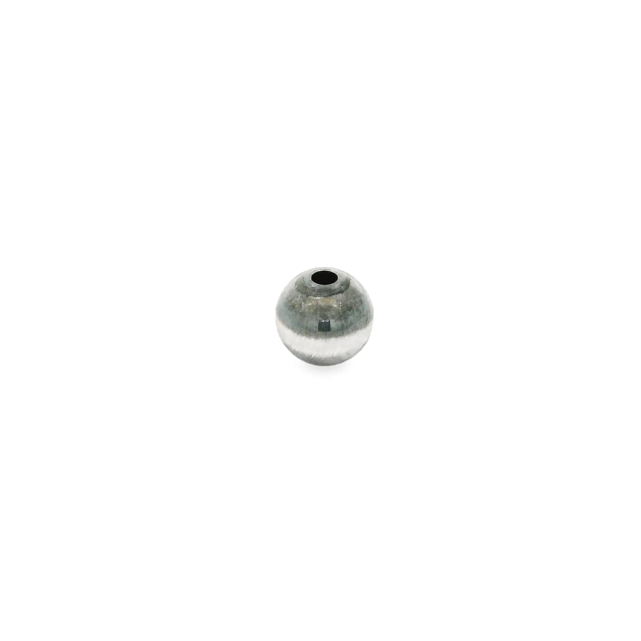 925 Sterling Silver Navajo Peral Beads | Round Beads | 1pc to 40pcs depending on the Bead Size | Available Eight Sizes: 2mm TO 16mm