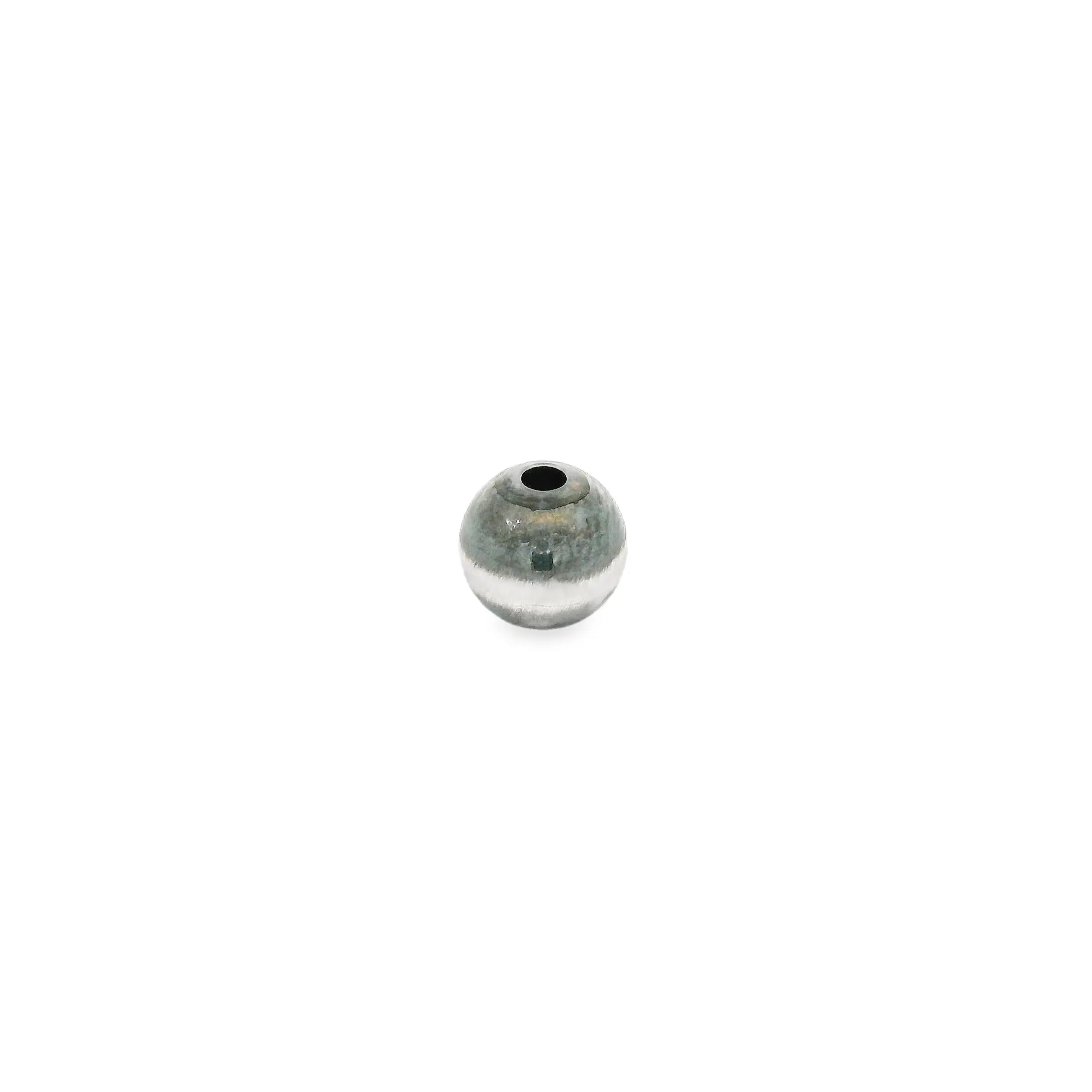 925 Sterling Silver Navajo Peral Beads | Round Beads | 1pc to 40pcs depending on the Bead Size | Available Eight Sizes: 2mm TO 16mm