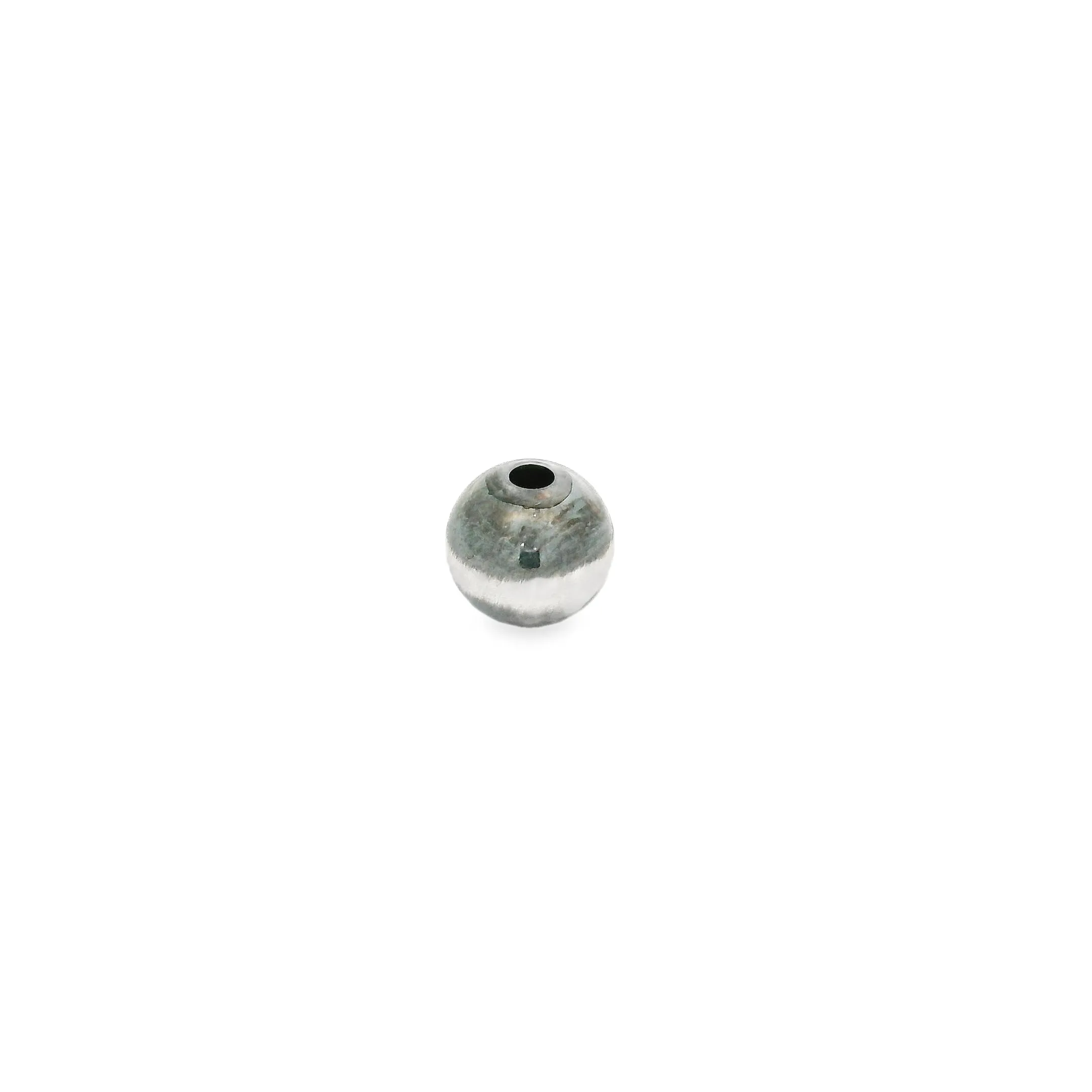 925 Sterling Silver Navajo Peral Beads | Round Beads | 1pc to 40pcs depending on the Bead Size | Available Eight Sizes: 2mm TO 16mm