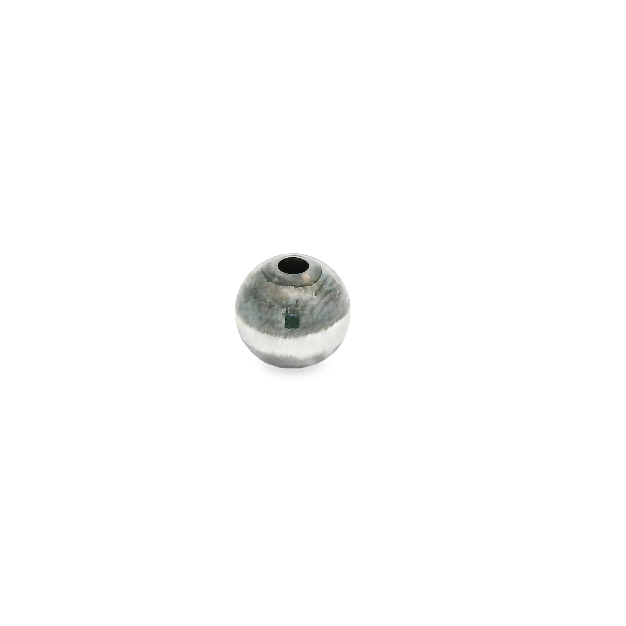 925 Sterling Silver Navajo Peral Beads | Round Beads | 1pc to 40pcs depending on the Bead Size | Available Eight Sizes: 2mm TO 16mm