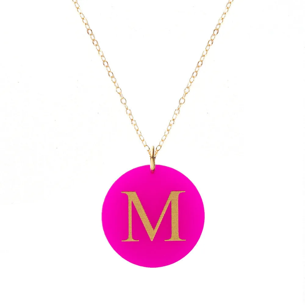 Acrylic Dalton Necklace (WS)