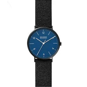 ANALOG WATCH 0 JWL SS LEATHER STRAP