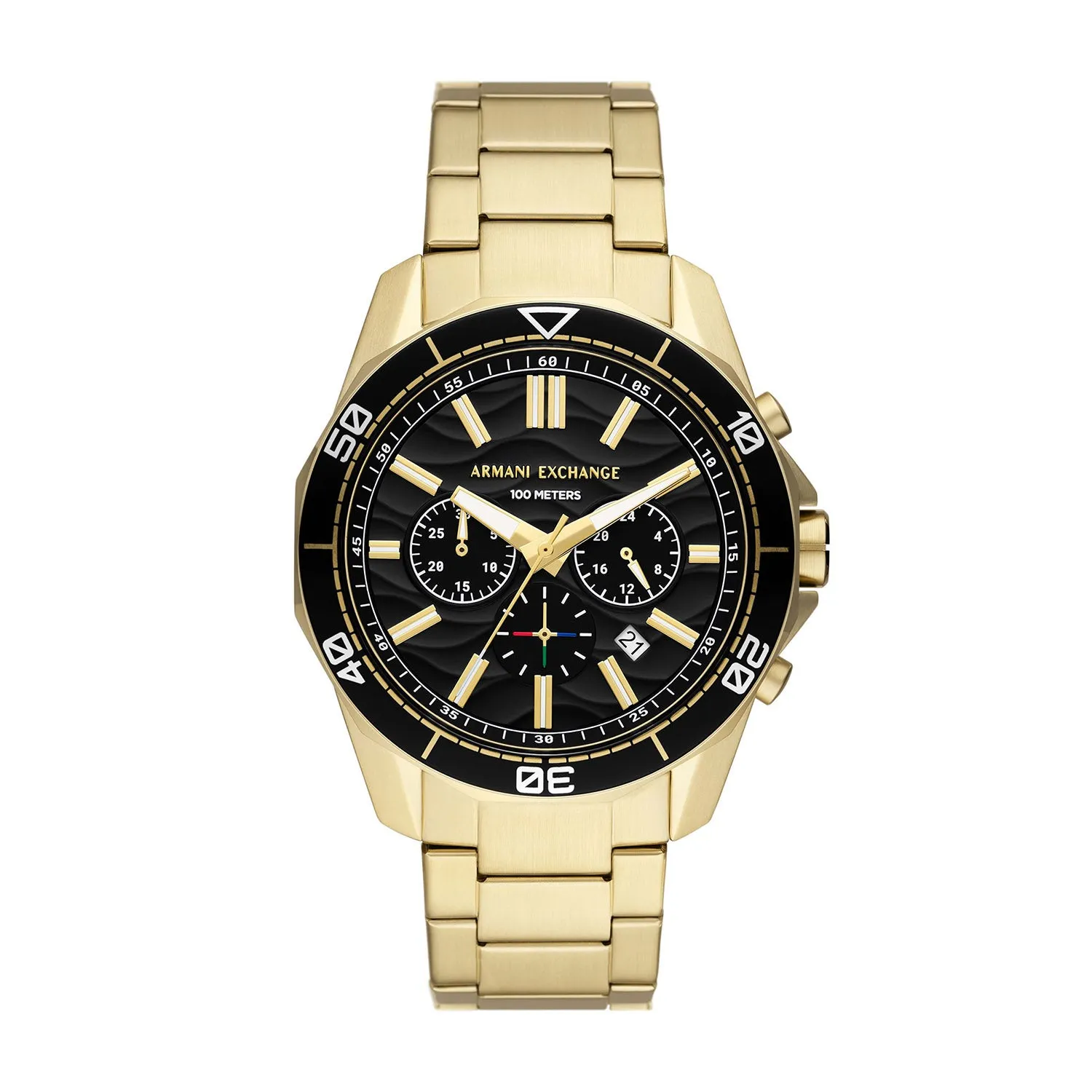 Armani Exchange Spencer Gold Stainless Steel Men's Watch