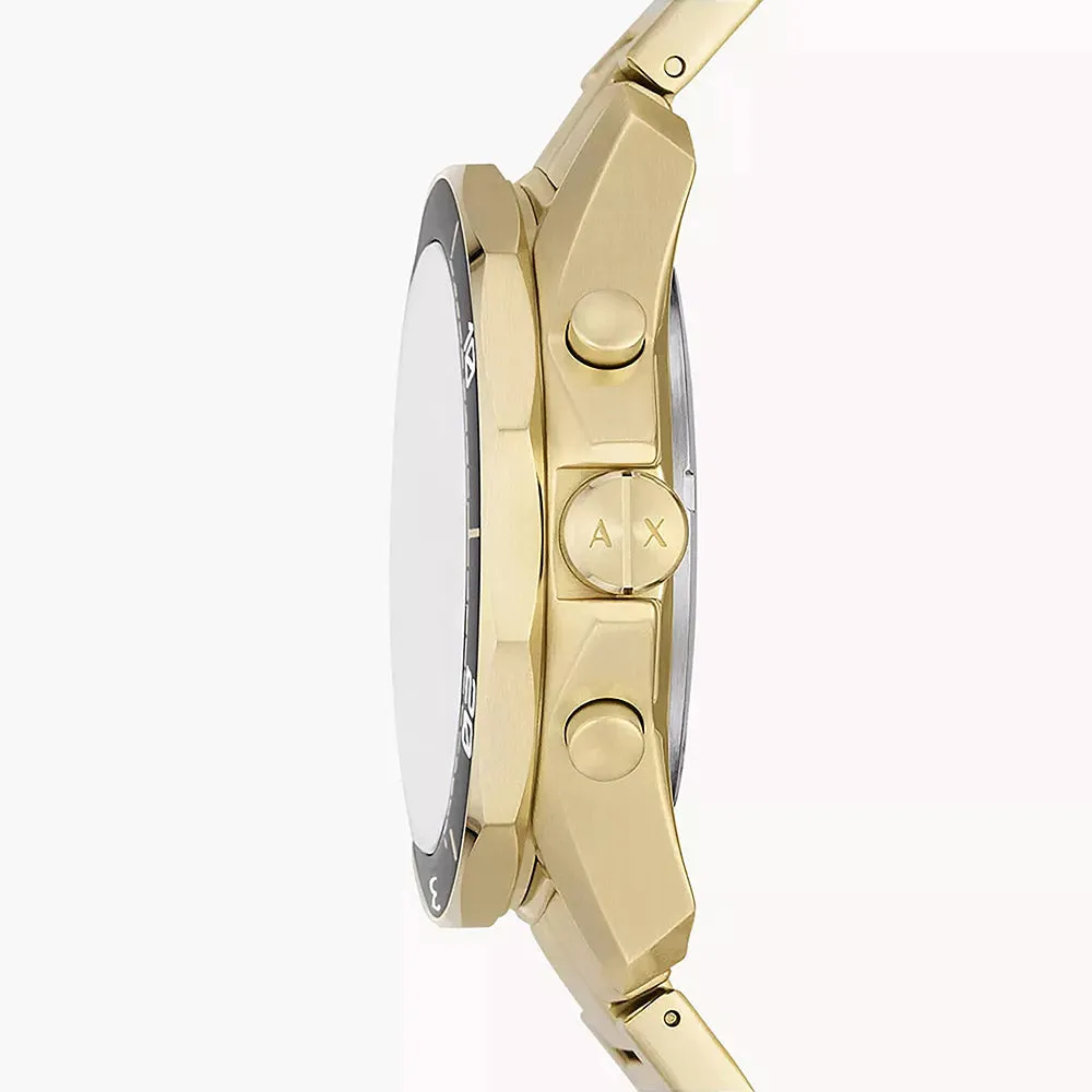 Armani Exchange Spencer Gold Stainless Steel Men's Watch