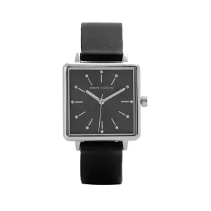 Armani Exchange Women's Lola Square Fashion Quartz Watch