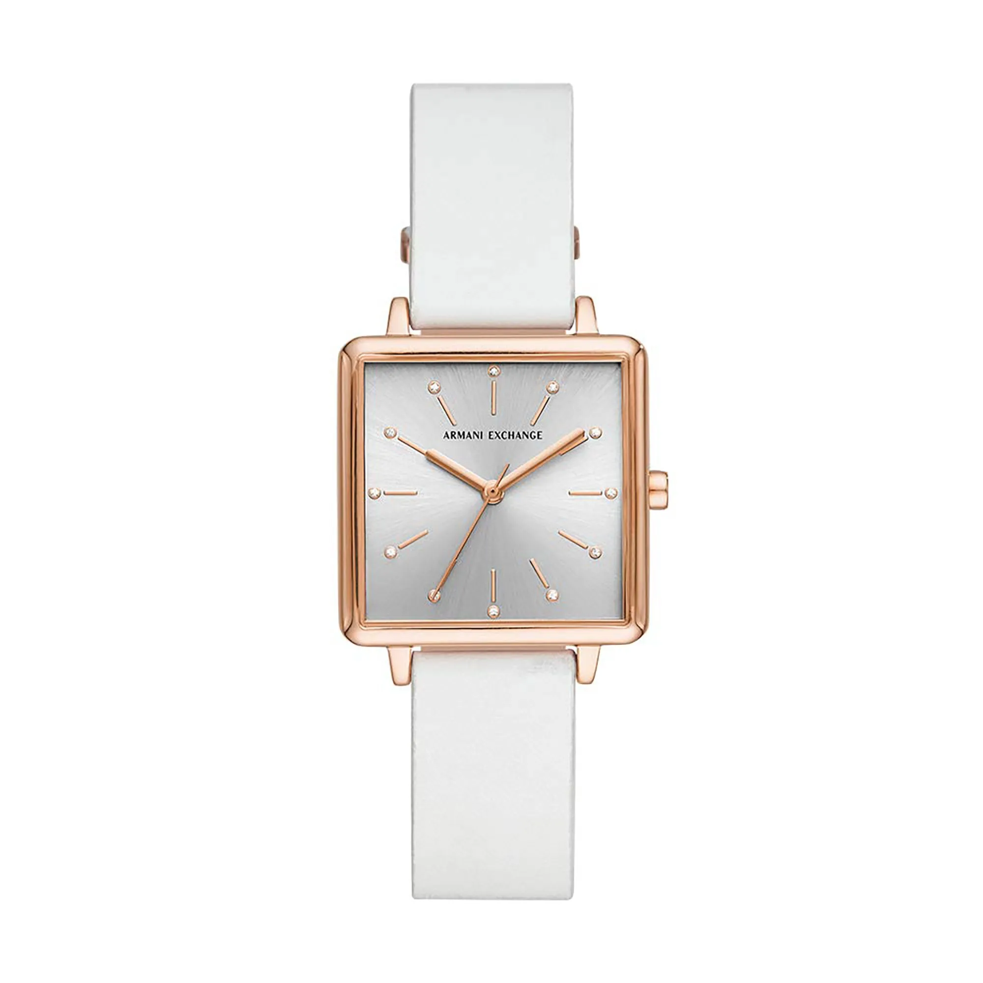 Armani Exchange Women's Lola Square Fashion Quartz Watch