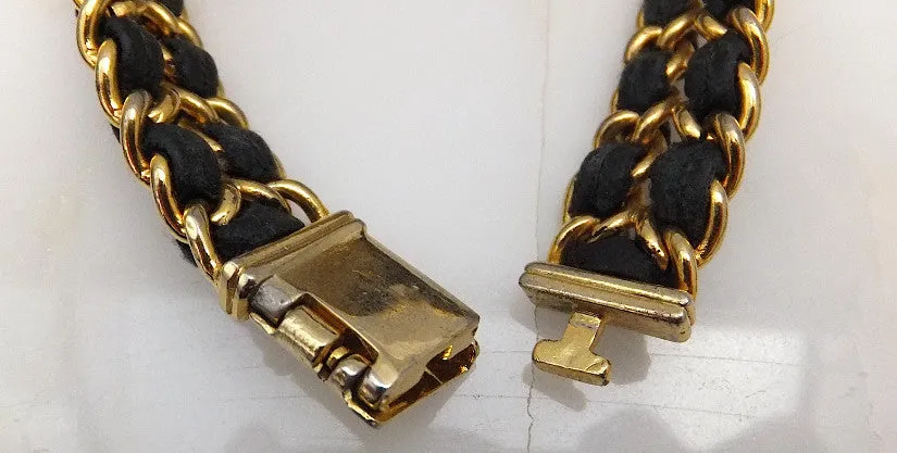 Authentic Chanel Gold Plated Quartz Watch