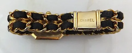 Authentic Chanel Gold Plated Quartz Watch