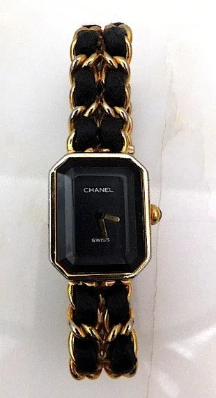 Authentic Chanel Gold Plated Quartz Watch