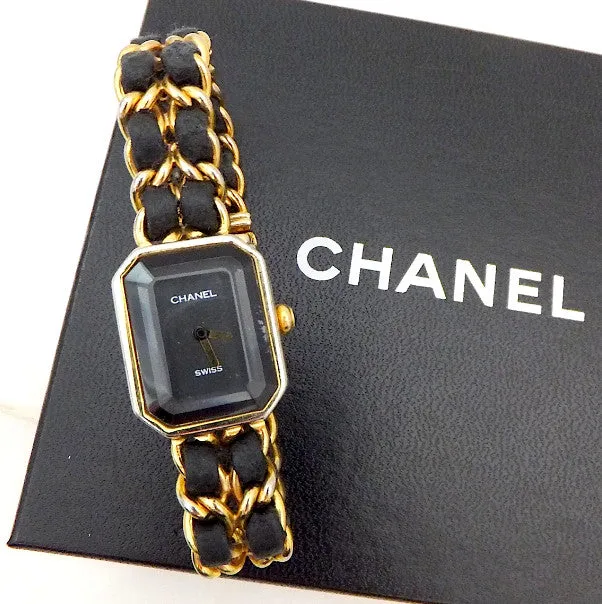 Authentic Chanel Gold Plated Quartz Watch