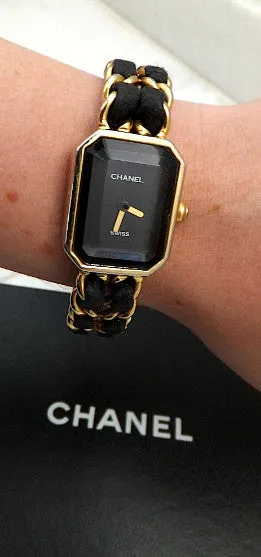 Authentic Chanel Gold Plated Quartz Watch
