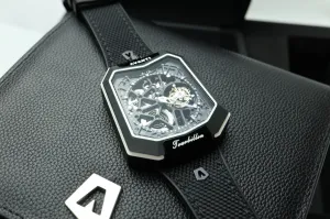 AVENTI UniCorn Skeleton Tourbillion Watch A10 Super Rare Exclusive DLC Black