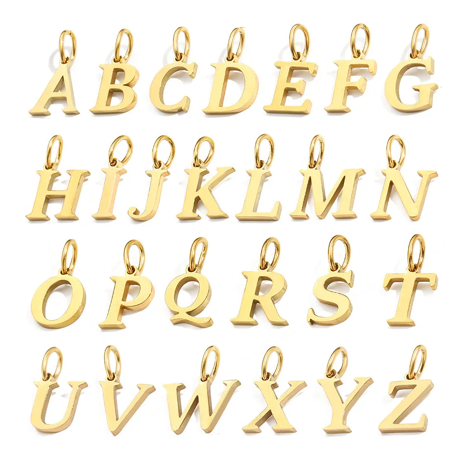 BEA Initial Letter Necklace