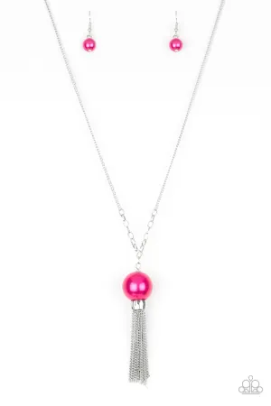 Belle of the BALLROOM Pink Paparazzi Necklace