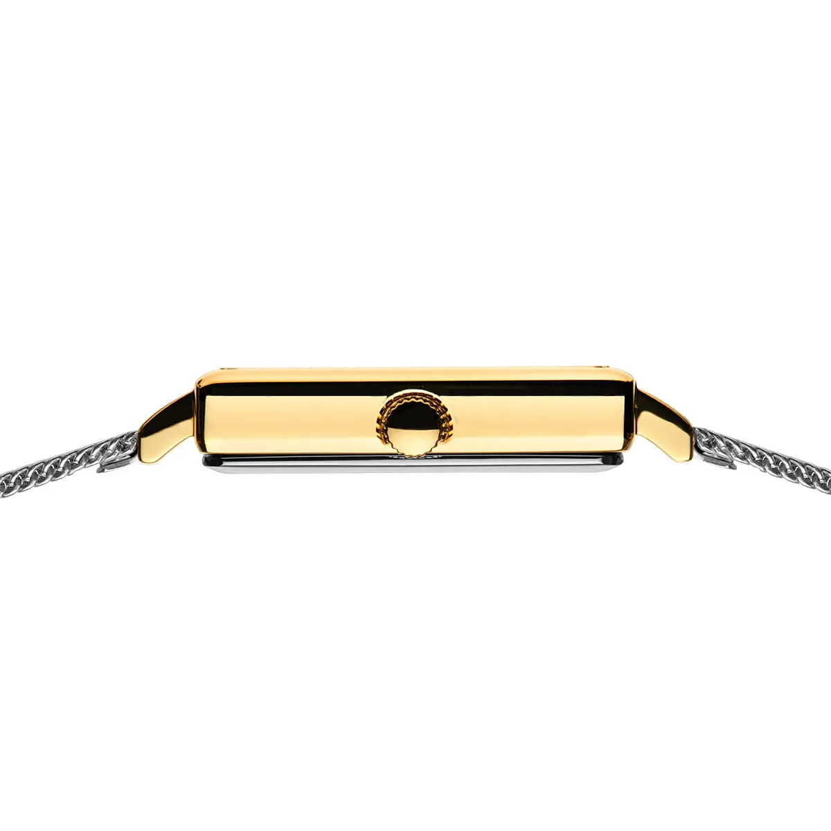 Bering Ladies Two-Tone Square Dial Watch