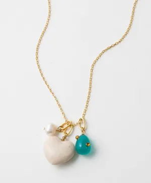 Big Heart Charm Necklace