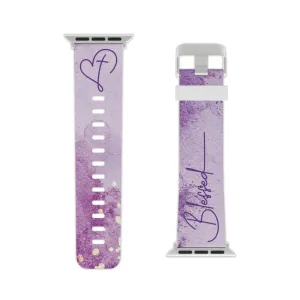 Blessed Watch Band - Purple Watercolor for Apple Watch 38/40/42/44