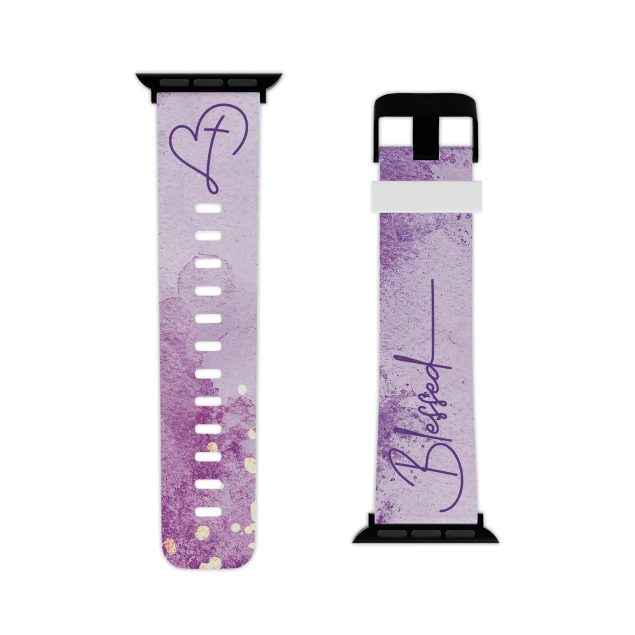 Blessed Watch Band - Purple Watercolor for Apple Watch 38/40/42/44