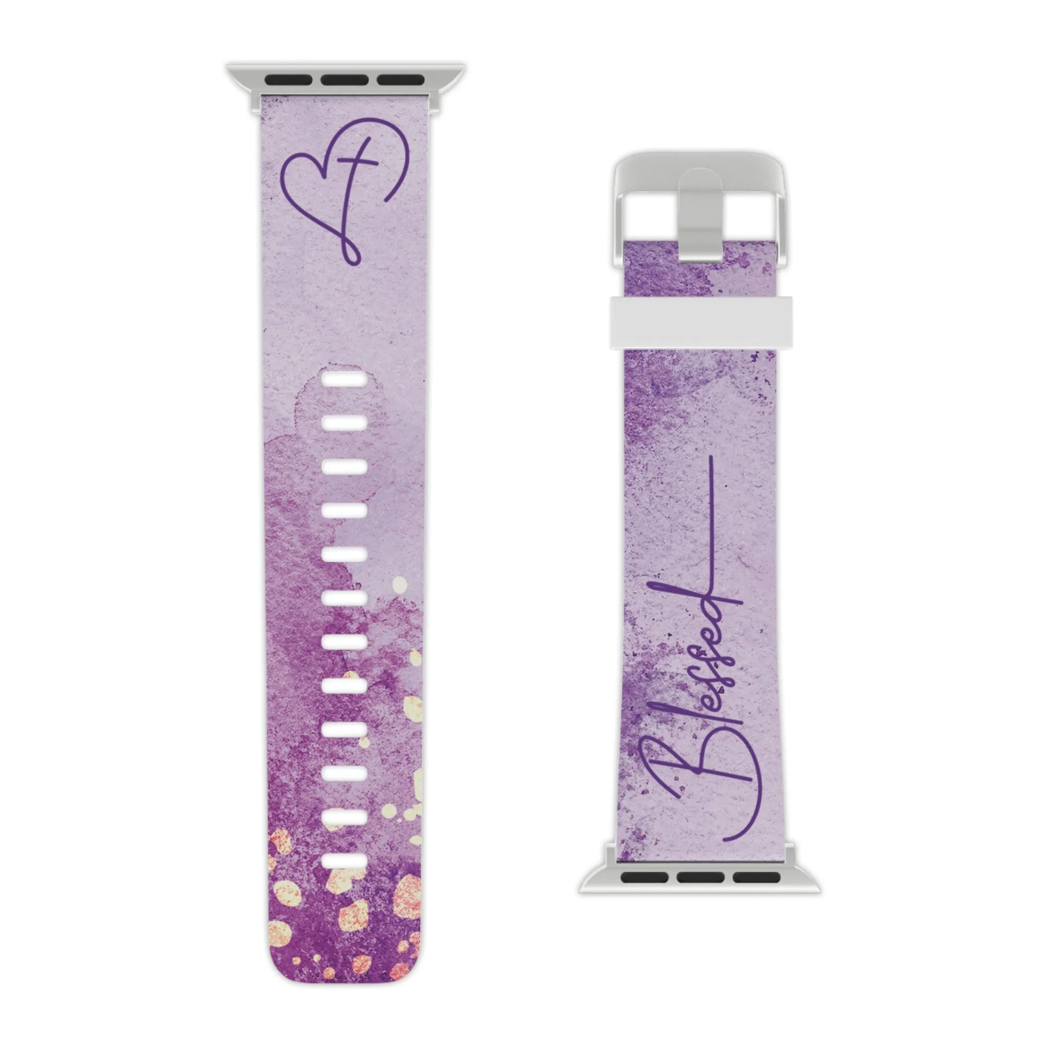 Blessed Watch Band - Purple Watercolor for Apple Watch 38/40/42/44
