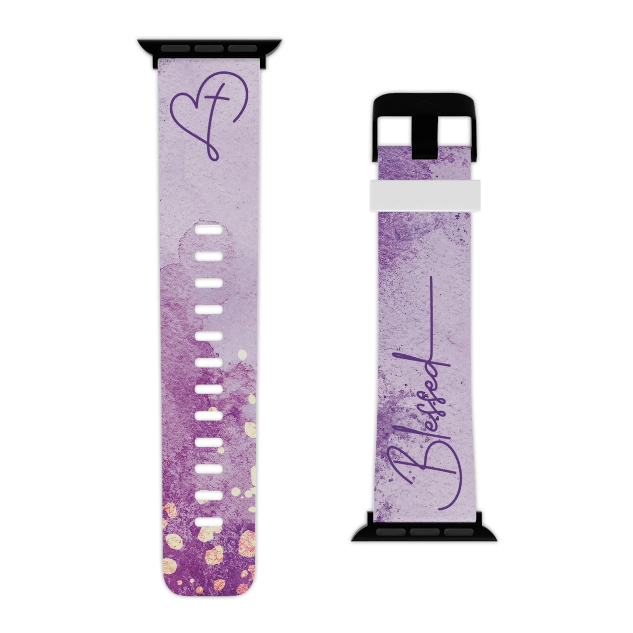 Blessed Watch Band - Purple Watercolor for Apple Watch 38/40/42/44