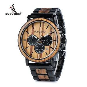 BOBO BIRD  Wooden Mens Watches