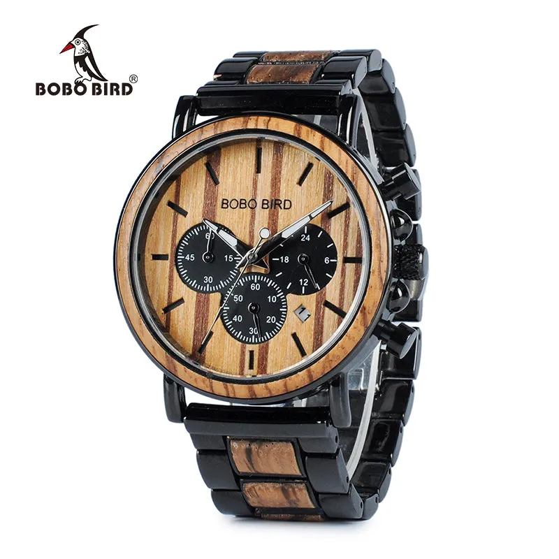 BOBO BIRD  Wooden Mens Watches